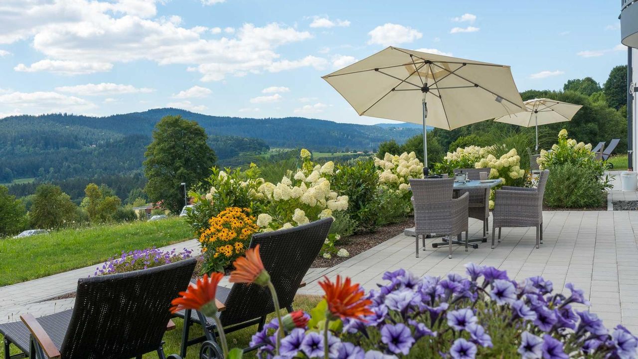 Terrasse mit Garten Terrasse mit Garten